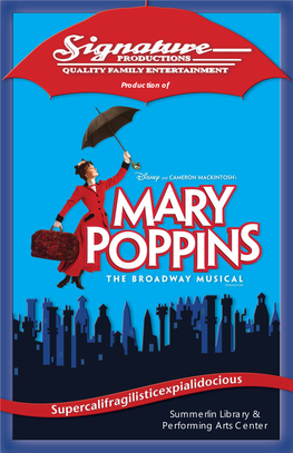 Mary Poppins Booklet.Indd
