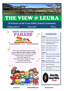 Newsletter of the Leura Public School Community