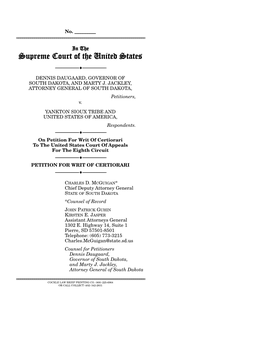 Petitions for Certiorari