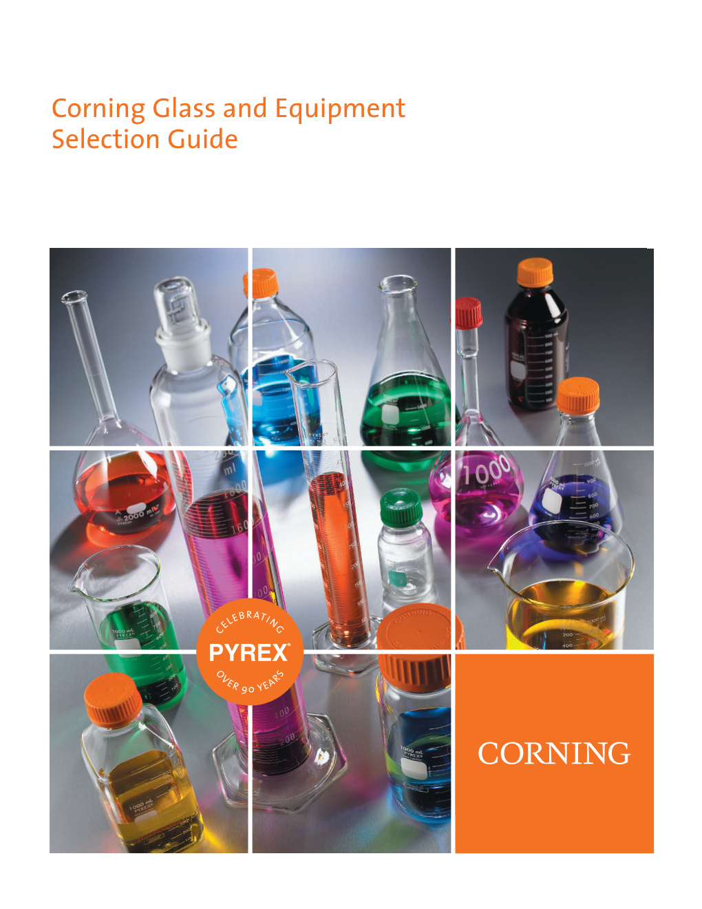 Corning Glass and Equipment Selection Guide