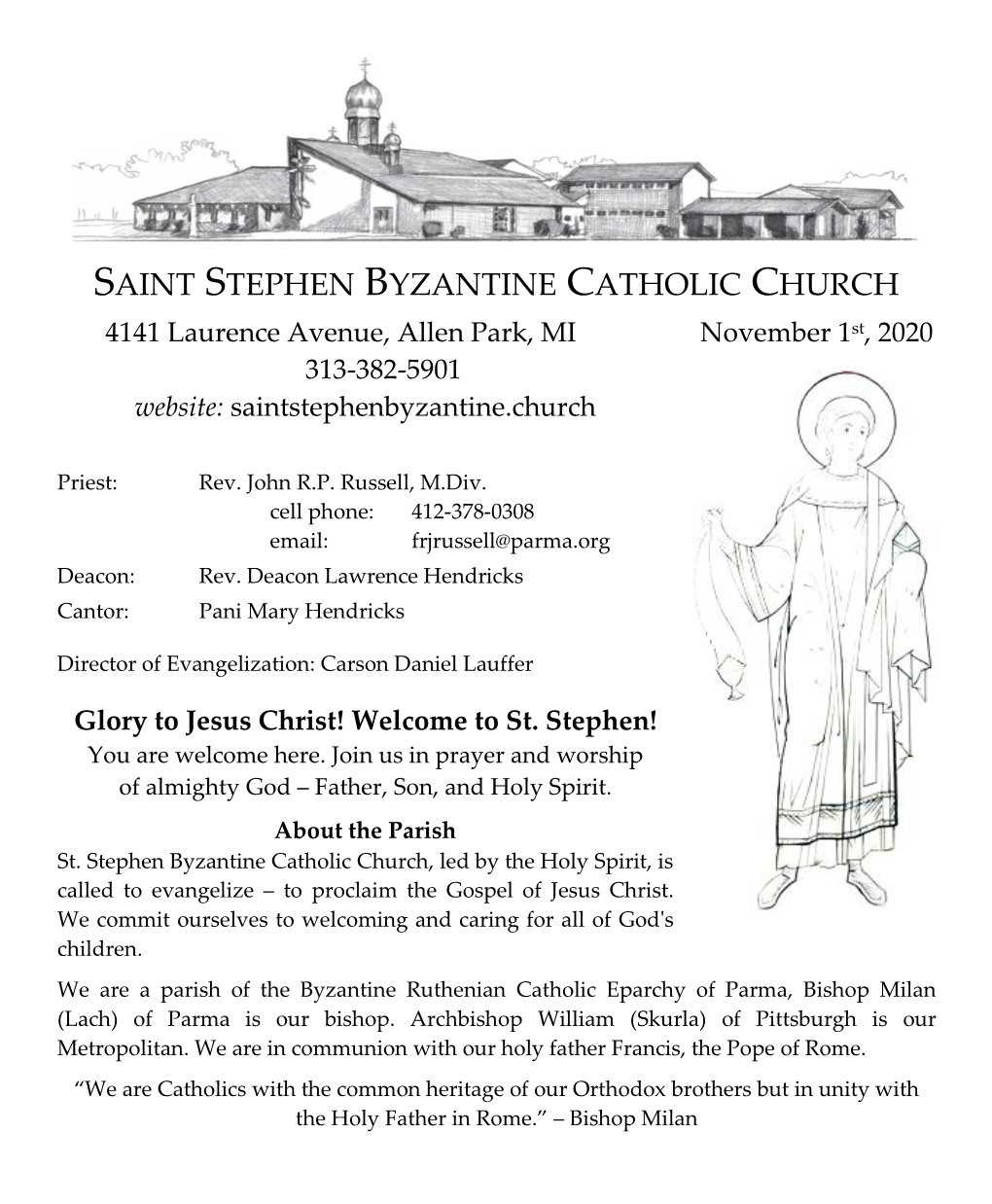 St. Stephen! You Are Welcome Here