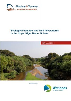 Ecological Hotspots and Land Use Patterns in the Upper Niger Basin, Guinea