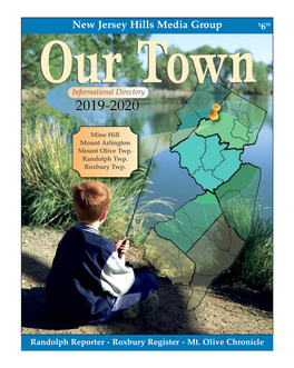 New Jersey Hills Media Group $695 Our Town Ourinformational Directory Town 2019-2020