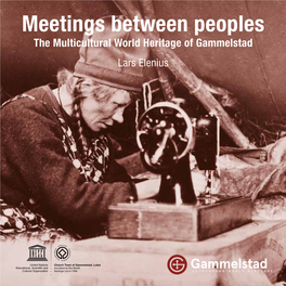 Meetings Between Peoples the Multicultural World Heritage of Gammelstad Lars Elenius MEETINGS BETWEEN PEOPLES
