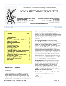 Acacia Glaucoptera 5 Botanic Garden