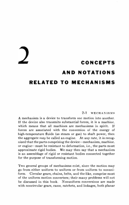 FOUR-BAR LINKAGES a Versatile Example of Mechanism Is Known As the Four-Bar Linkage (Fig