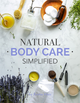Body Care Simplified Natural Body Care Simplified
