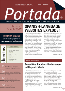 Spanish-Language Websites Explode!