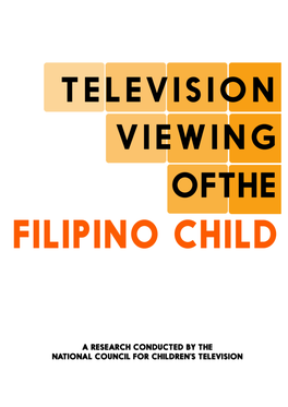 Television-Viewing-Of-The-Filipino