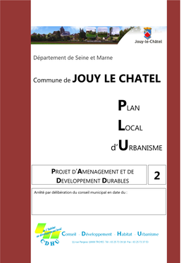 Commune De JOUY LE CHATEL 2