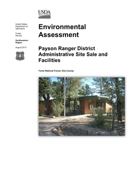 Payson Administrative Facilities Environmental Assessment
