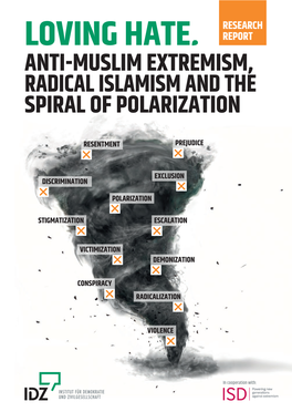 Loving Hate. Report Anti-Muslim Extremism, Radical Islamism and the Spiral of Polarization