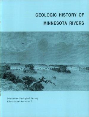 Geologic History of Minnesota Rivers