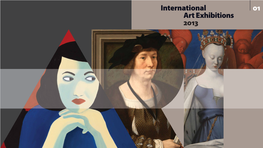 International Art Exhibitions 2013.01