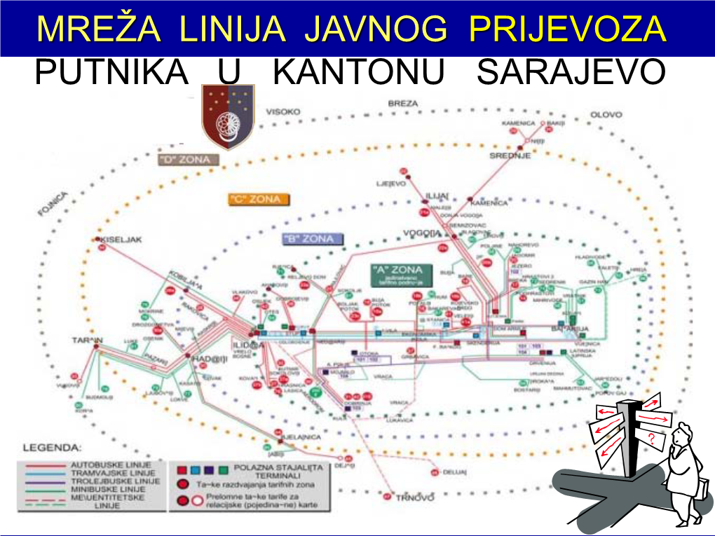 Mreža Linija Javnog Prijevoza Putnika U Kantonu Sarajevo