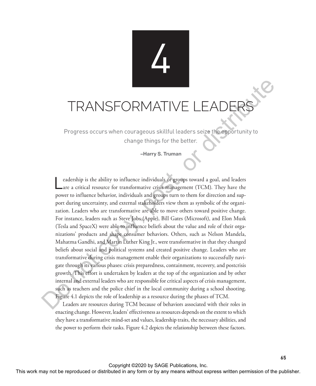 4: Transformative Leaders