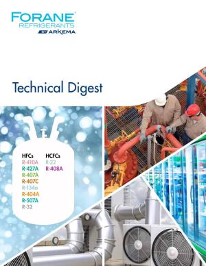 Forane® Refrigerants Brochure/Technical Digest