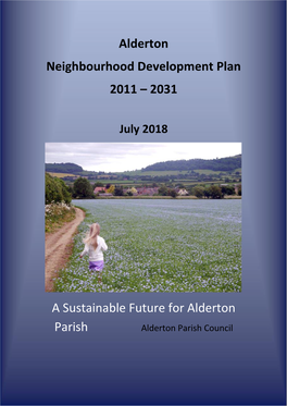 Alderton Neighbourhood Development Plan 2011 – 2031