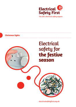 Christmas Lights Electrical Safety for the Festive Season