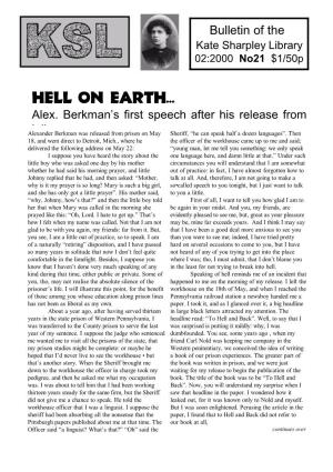 Hell on Earth… Alex