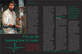TV's Hit ER: Learning How It's Made