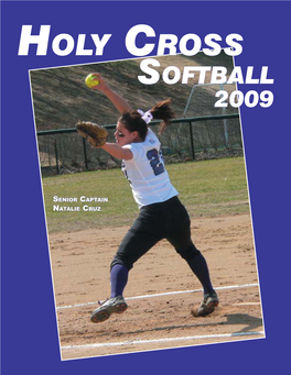 2008-2009 Softball Guide.Indd