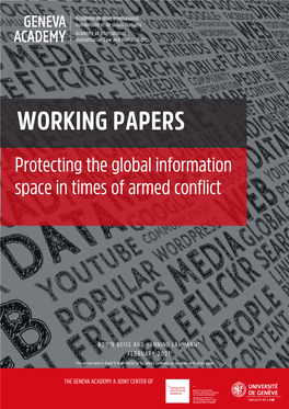 Protecting the Global Information Space in Times of Armed Conflict