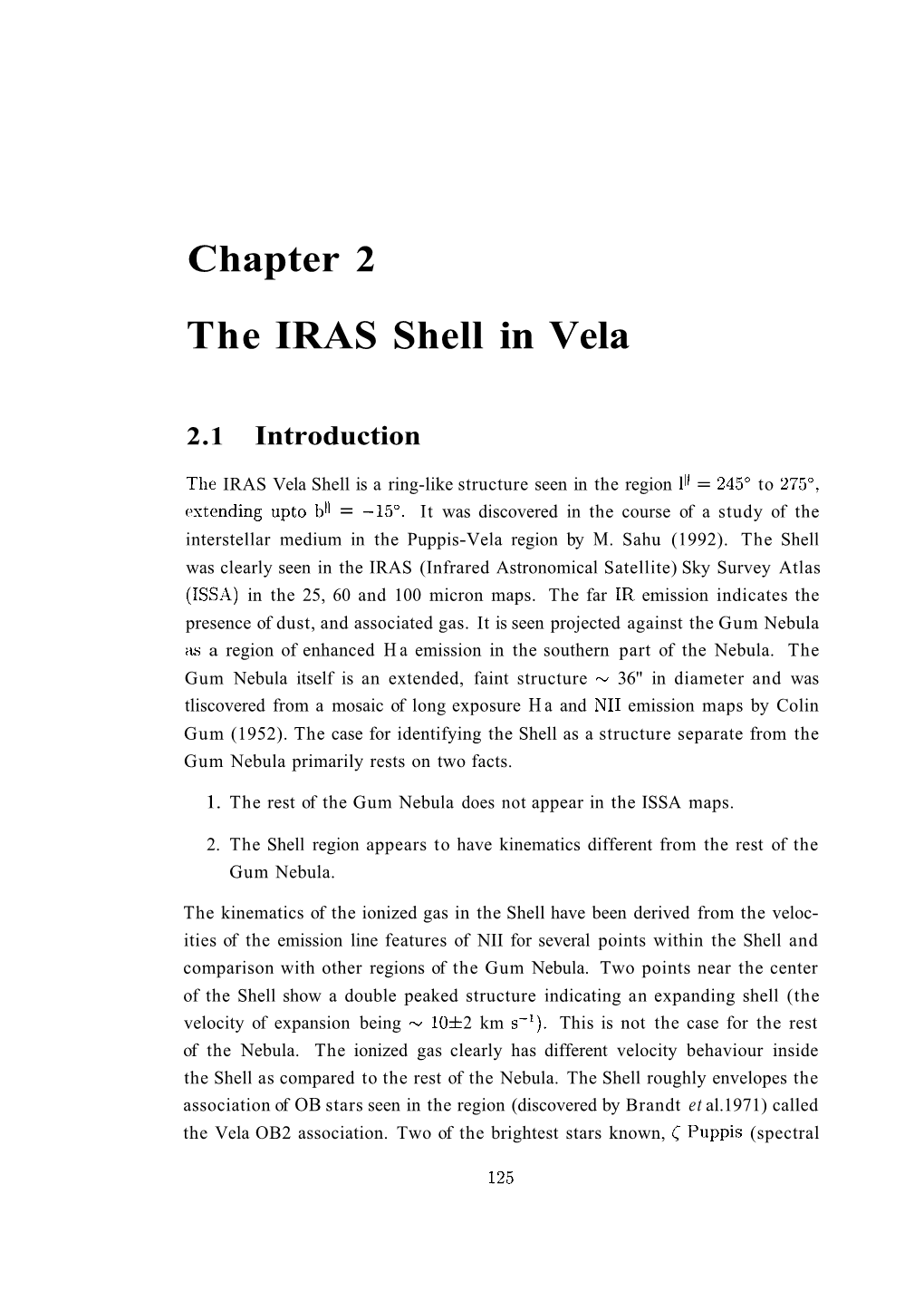 The IRAS Shell in Vela