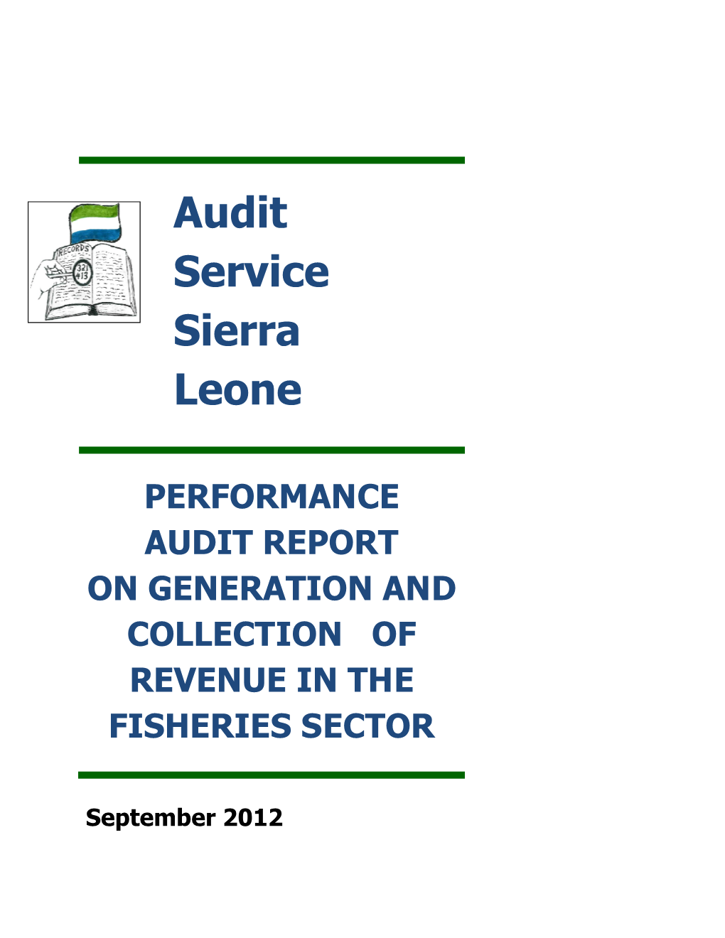 Fisheries Sector Revenue
