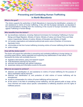 Preventing and Combating Human Trafficking in North Macedonia