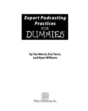 Expert Podcasting Practices for Dummies (ISBN