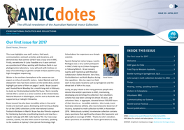 Anicdotes Newsletter Issue 10