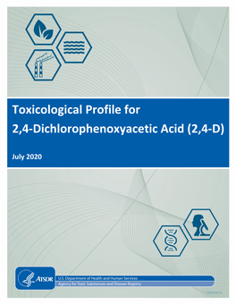 Toxicological Profile for 2,4-Dichlorophenoxyacetic Acid