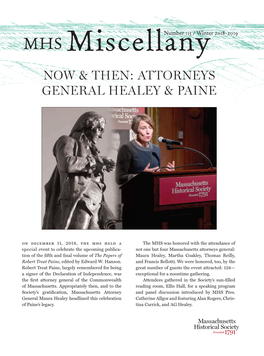 Attorneys General Healey & Paine