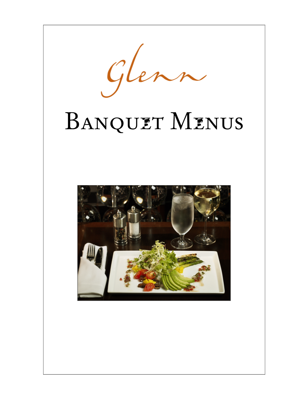 Banquet Menus