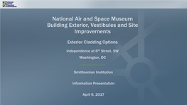 National Air and Space Museum Information Presentation