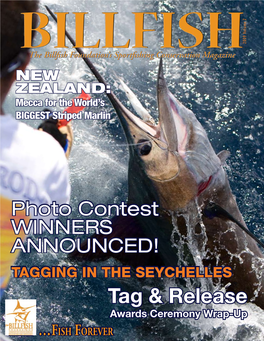 Billfish.Org › Wp-Content › Uploads › 2017 › 11 › TBF BF VOL2 2009.Pdf 7Th Annual Emerald Coast Blue Marlin Classic