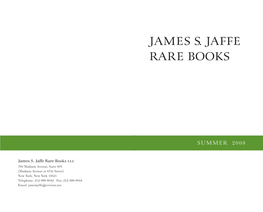 James S. Jaffe Rare Books