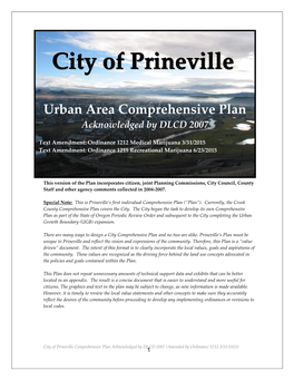 Prineville General Plan