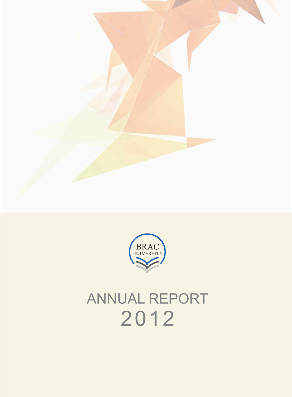 BRAC University Annual Report 2012