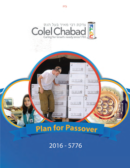 Booklet for Pesach.Indd