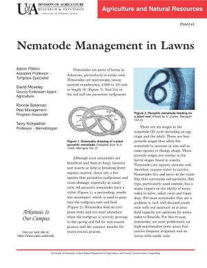 Nematode Management in Lawns