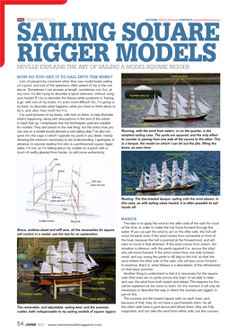 Sailing Square Rigger Models