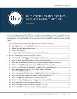 All Those Rules About Crimes Involving Moral Turpitude | June 2020 1