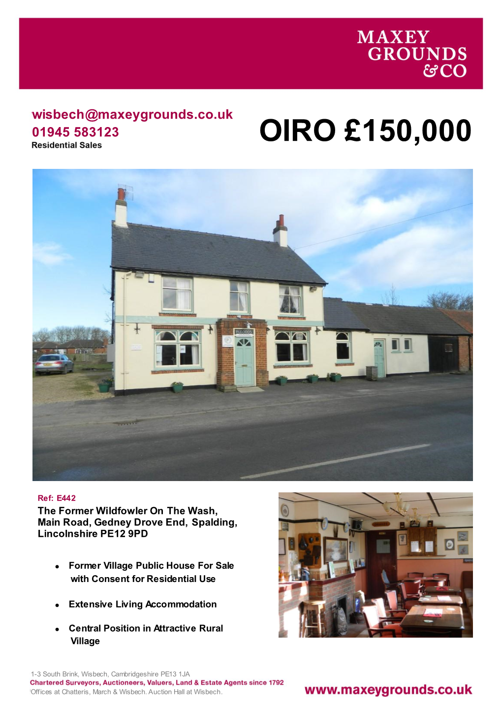 Oiro £150,000