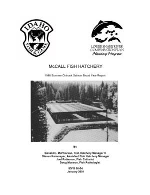 Mccall FISH HATCHERY