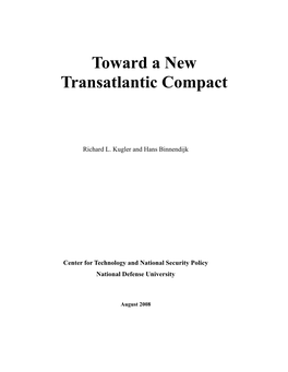 Toward a New Transatlantic Compact