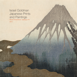 Israel Goldman Japanese Prints and Paintings