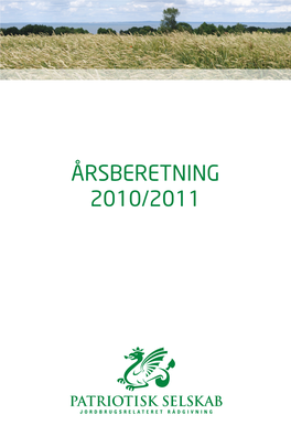 Årsberetning 2010/2011 Årsberetning 2010/2011