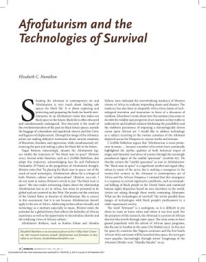 Afrofuturism and the Technologies of Survival